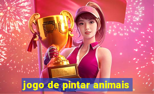 jogo de pintar animais